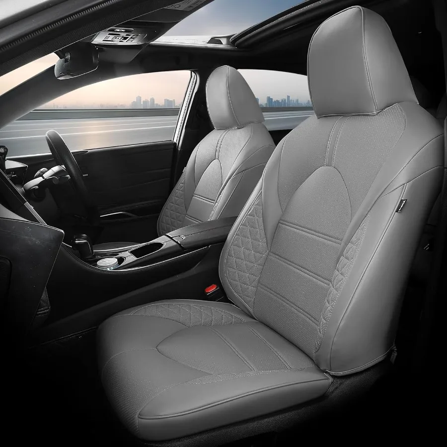 

Чехлы на сиденья Costom Fit 1:1 для Camry 2018 2019 2020 2021 2022 2023 2024 LE SE SE Nightshade 2018 2019 2020 2021 2022 2023 2024