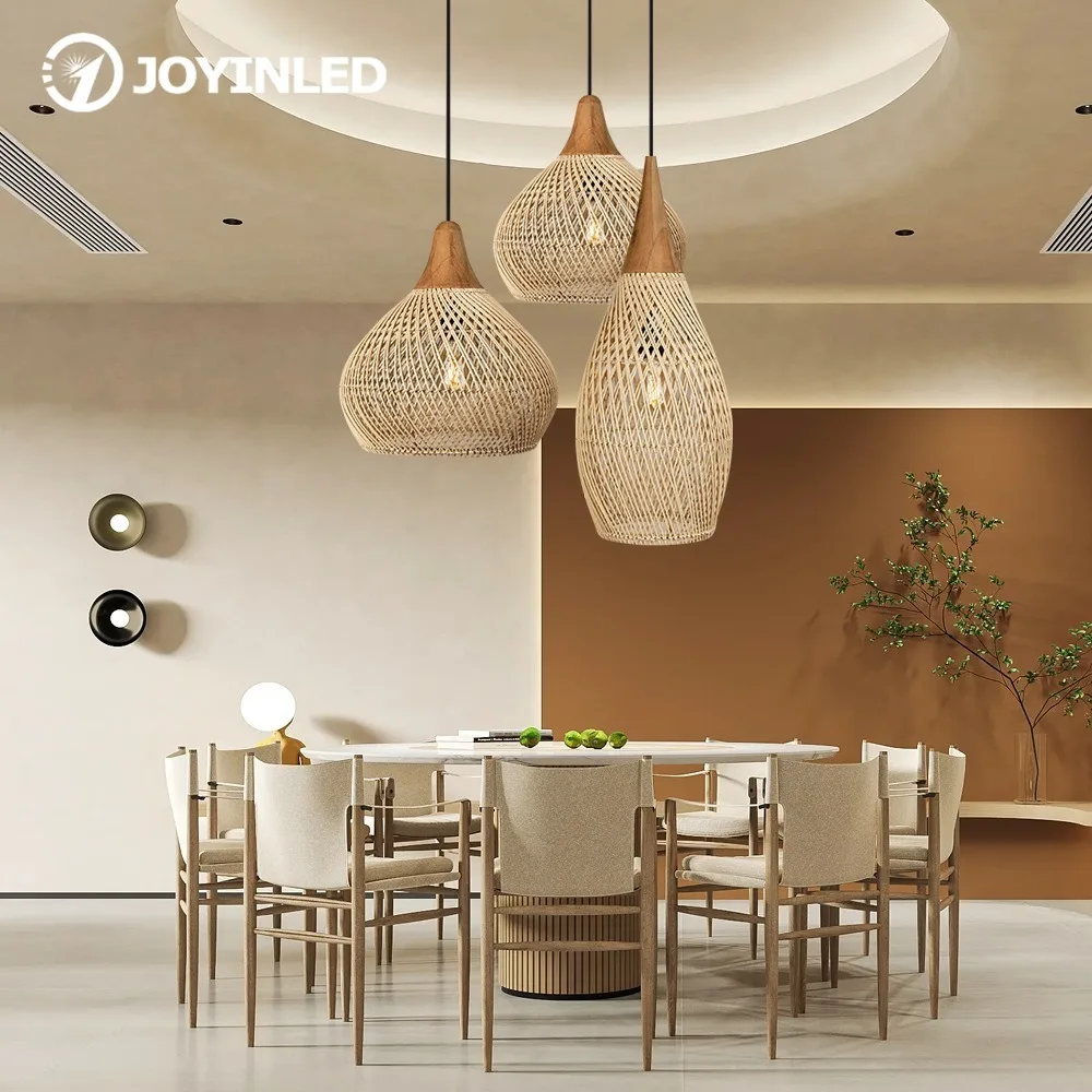 

JOYINLED Living Room Hotel Led Pendant Light Bar Internet Bar Hot Pot Shop Household Iron Retro Industrial Style Chandelier Lamp