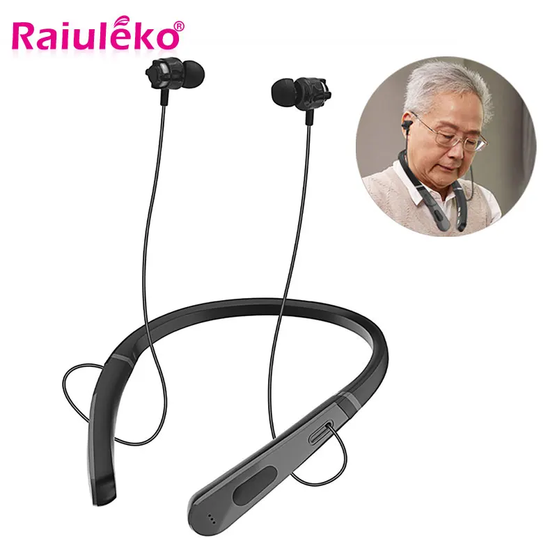 

Wireless Bluetooth Hearing Aids for Deafness Hearing Loss Earphones High Quality Rechargeable Elderly Portable Sound Amplifier