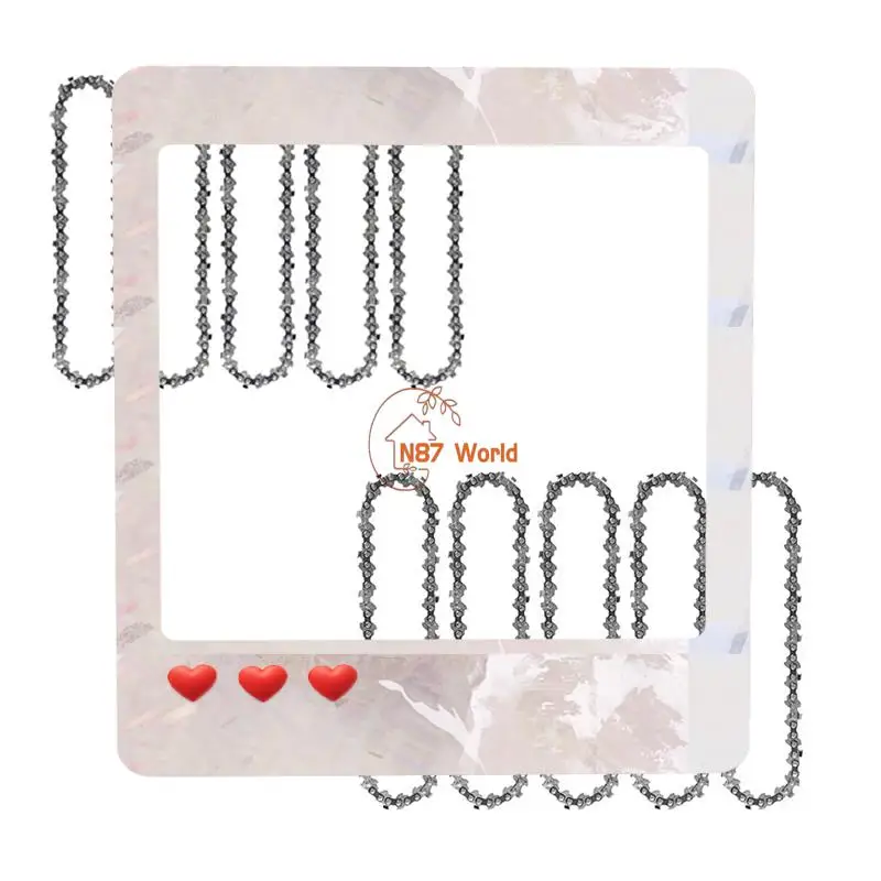 (5 PACK) Stihl Chainsaw Chain For Cordless Electric Portable All 6 Inch Mini Chainsaw Guide Saw Chain 4 Inch