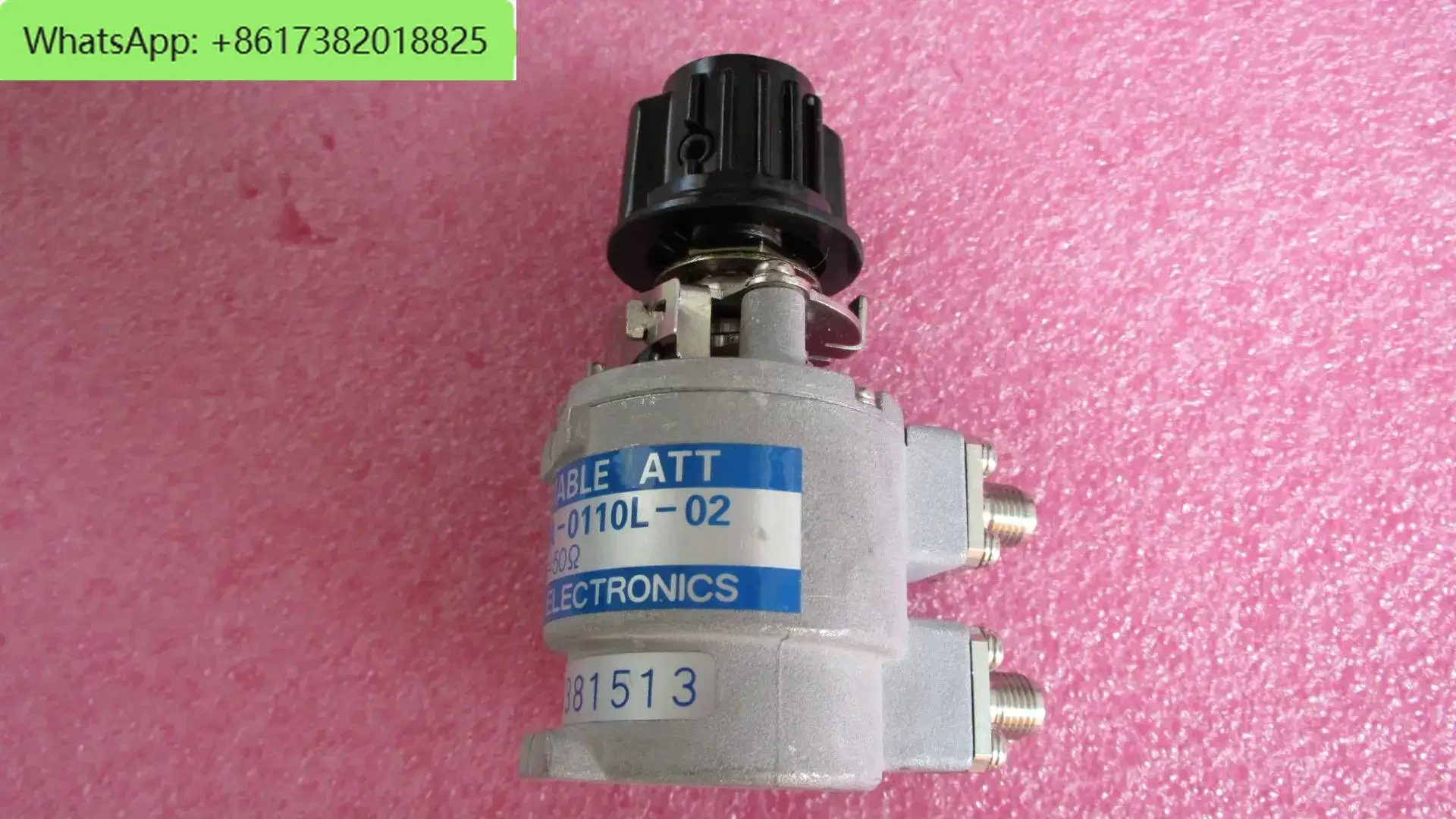 Imported DC-3GGHz 1dB 0.2dB stepping precision step/adjustable/manual attenuator