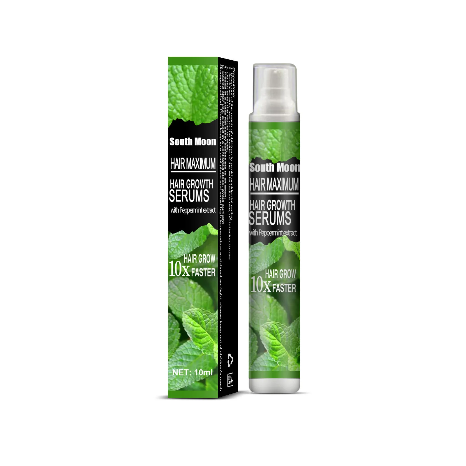 Spray liquide anti-chute pour cheveux épais, soin à base de plantes, huile essentielle, 10ml