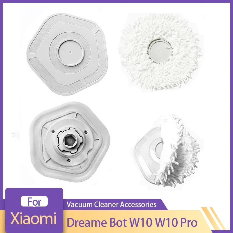 قطع غيار لوحة ممسحة قابلة للغسل قابلة للإزالة ل شاومي دريمي بوت W10 W10 برو مكنسة كهربائية ممسحة القماش وسادة استبدال الملحقات