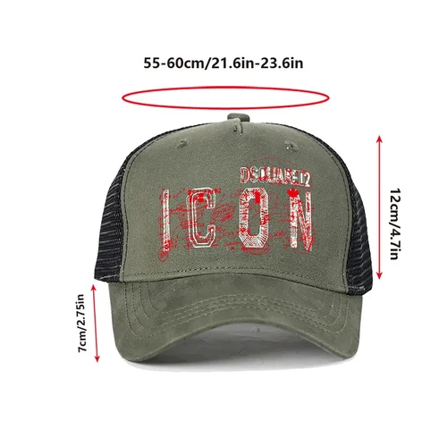 Imagen 2 del producto Gorras de Hip Hop con estilo callejero para hombre, gorras originales con estampado a la moda para hombre, sombrero ajustable de verano, sombrero de marca para mujer, gorras de hombre