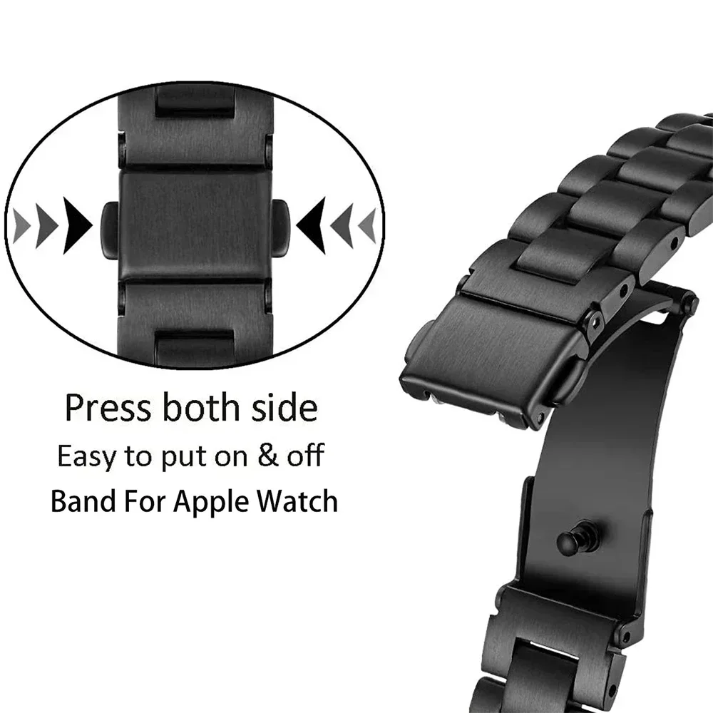 حزام معدني لـ Xiaomi Smart Band 9 سوار ساعة من الفولاذ المقاوم للصدأ لـ mi band 9 أساور Correas reloj لـ xiaomi band 8 معصمه