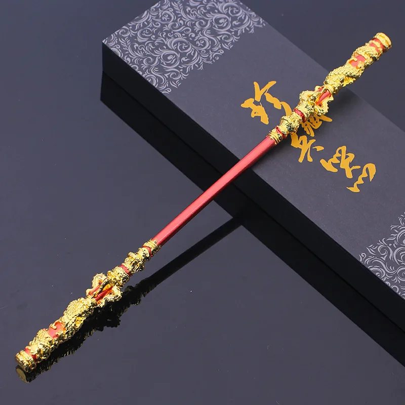 Wukong Ruyi Golden Cudgel Direct Attack Destiny Metal Model Decoration Cos Props with Box