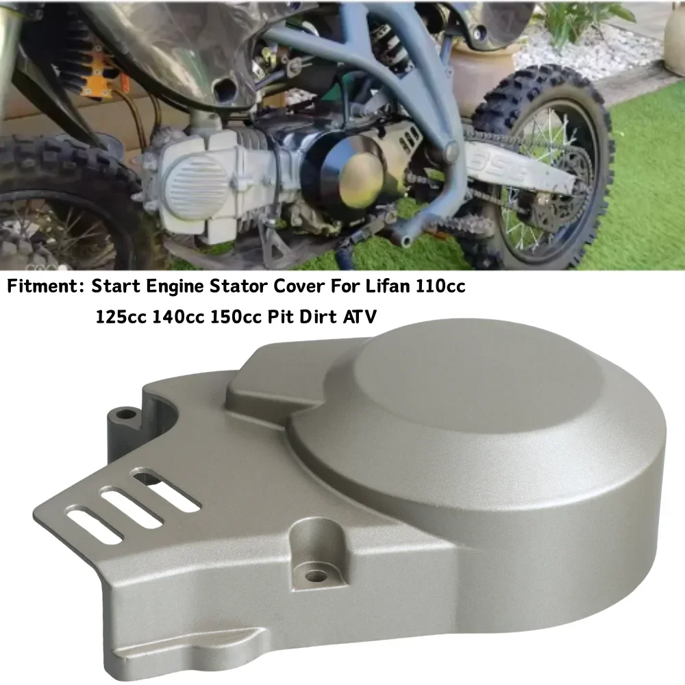 YX Left Crankcase Engine Stator Cover for YX 110cc 125cc 140cc 150cc 160cc Kick Start Pit Dirt Bike Stomp Orion SDG Atomic SSR