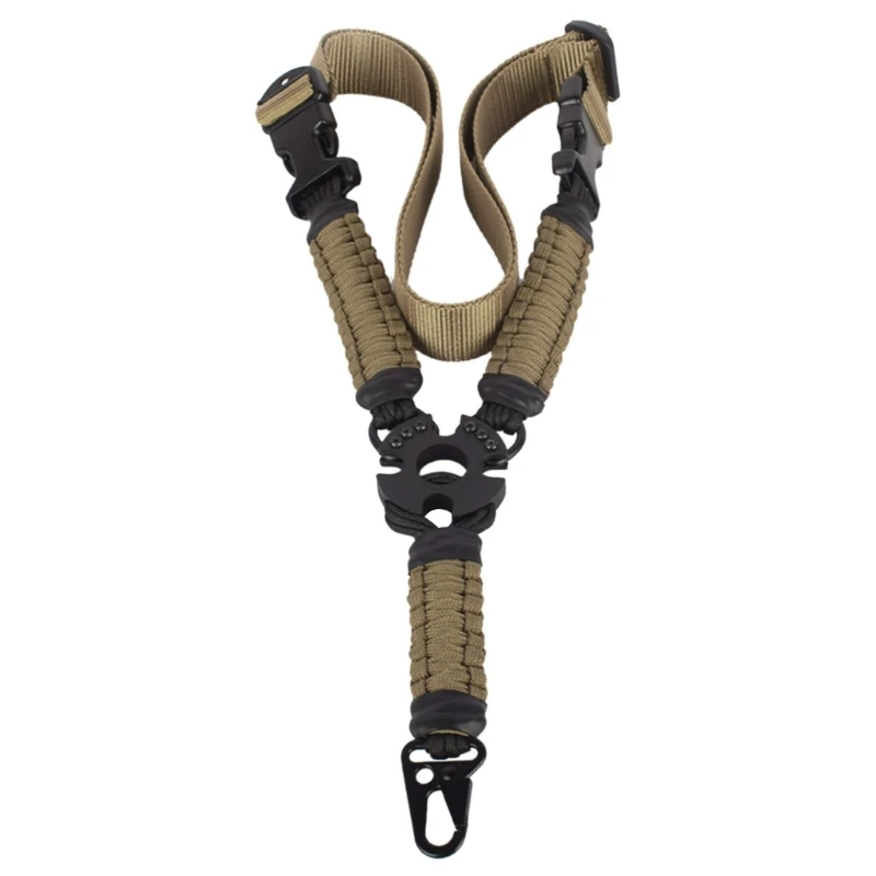 Tactic Guns Sling 3 Point Bungee Airsoft Rifles Strapping Belt Militaries Hunting Part Three-Point Guns Strap