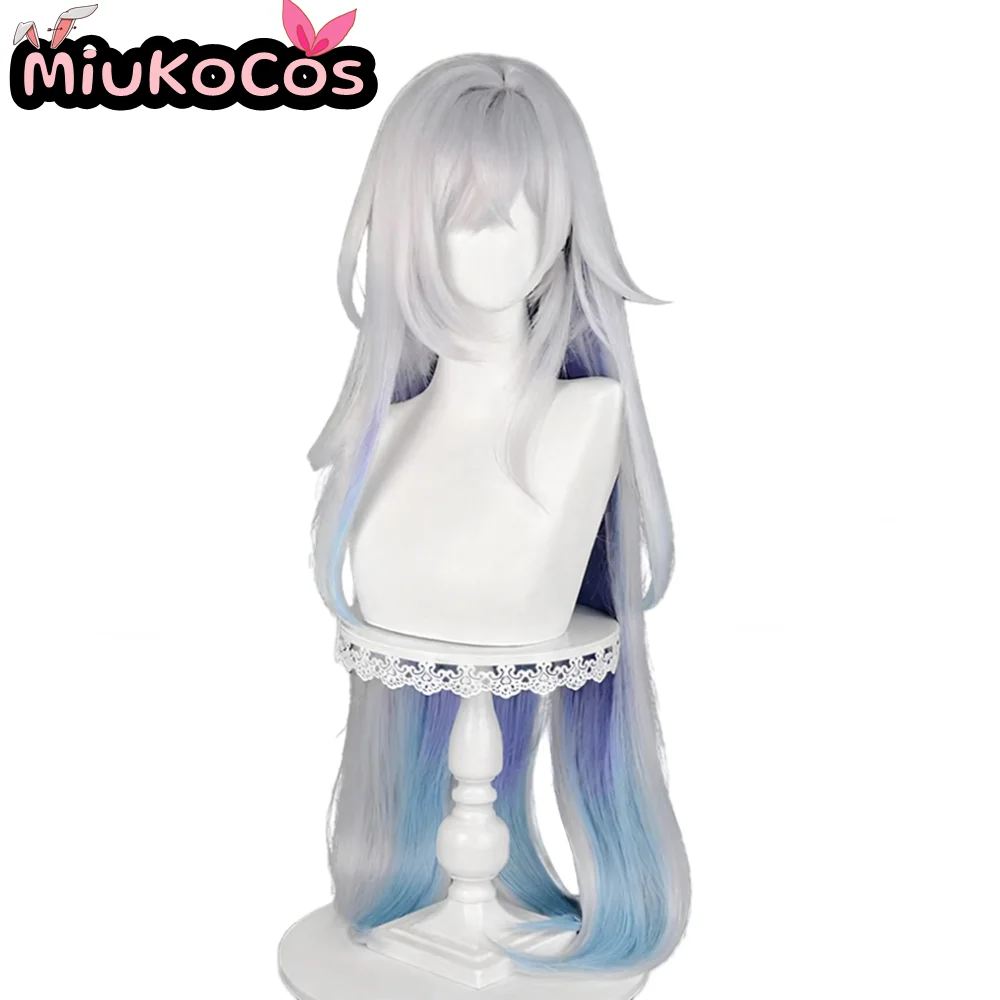 วิกผมคอสเพลย์ Skirk ของ MiukoCosplay จากเกม Genshin Impact มีสินค้าในสต็อก