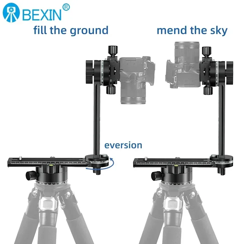 HOT GH-720°A Matrix Tripod Panoramic Head Professional Equipment Starry Sky Shooting Max load 10 kg and ARCA SWISS Compatible