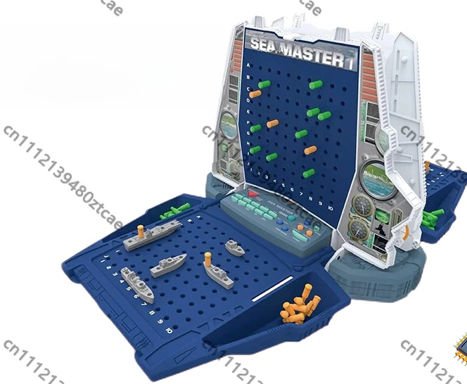 Talking Electronic Naval Battle Game, AI & 2 Player, Voice & Light Alert, Chinese/English Version, New Year Gift
