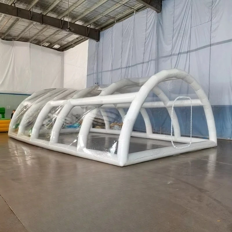 Waterproof Swimming Pool Cover Dome Tent Transparent Bubble Inflatable Swimming Pool Cover