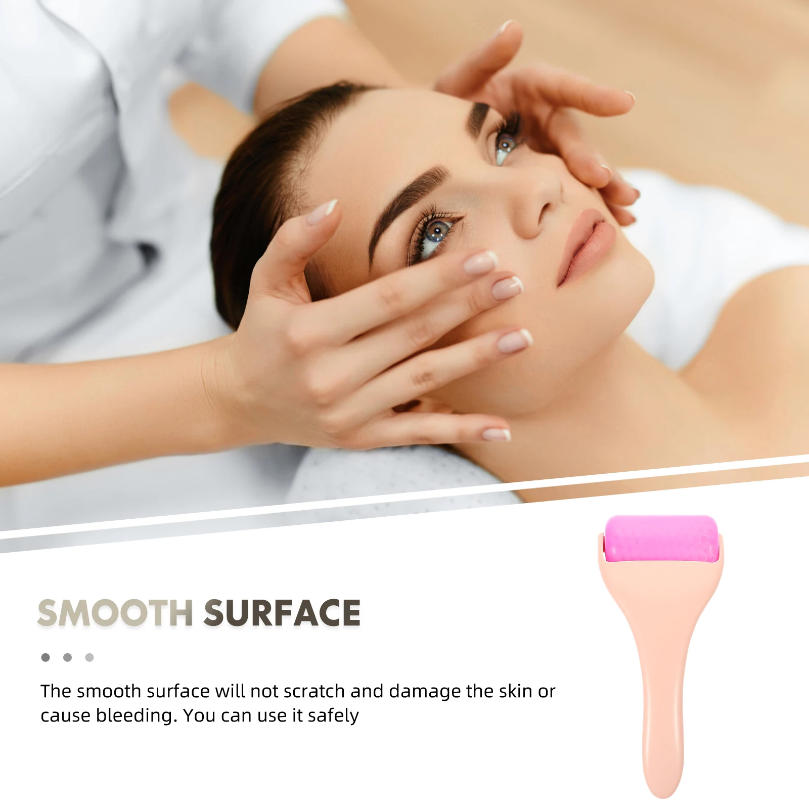 

Ergonomic Face Eye Facial Cream Massaging Roller For Eye Puffiness Anti Wrinkle Portable Skin Care Tool Smooth