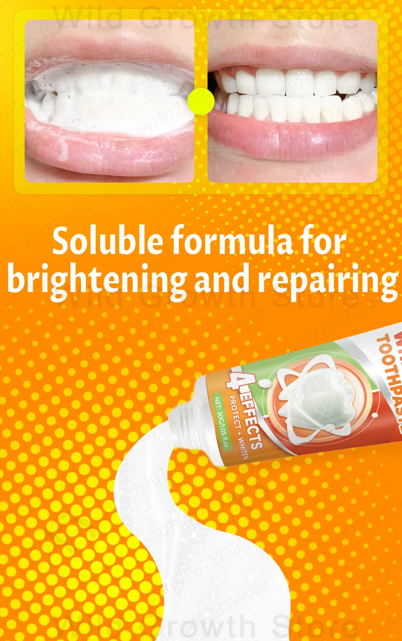 Repairs cavities, eliminates tooth decay, and protects gums with natural plant extracts