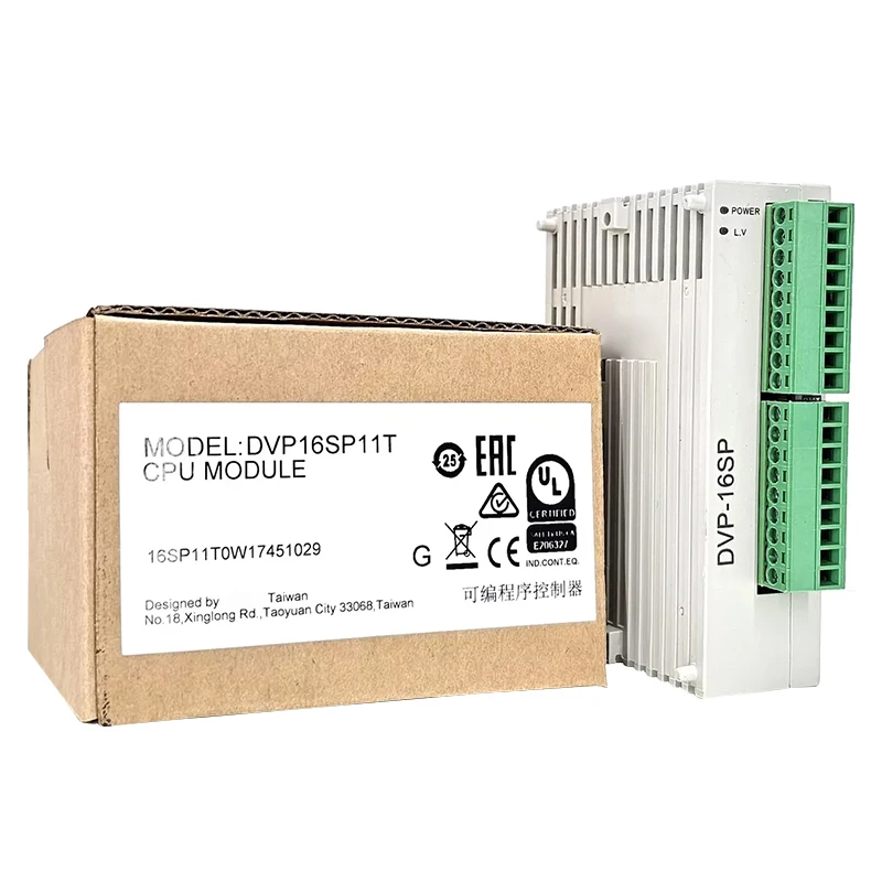 Spot Stock Products DVP16SP11T Programmable Controller Module Brand New Original Technical Support Available Plc Controller