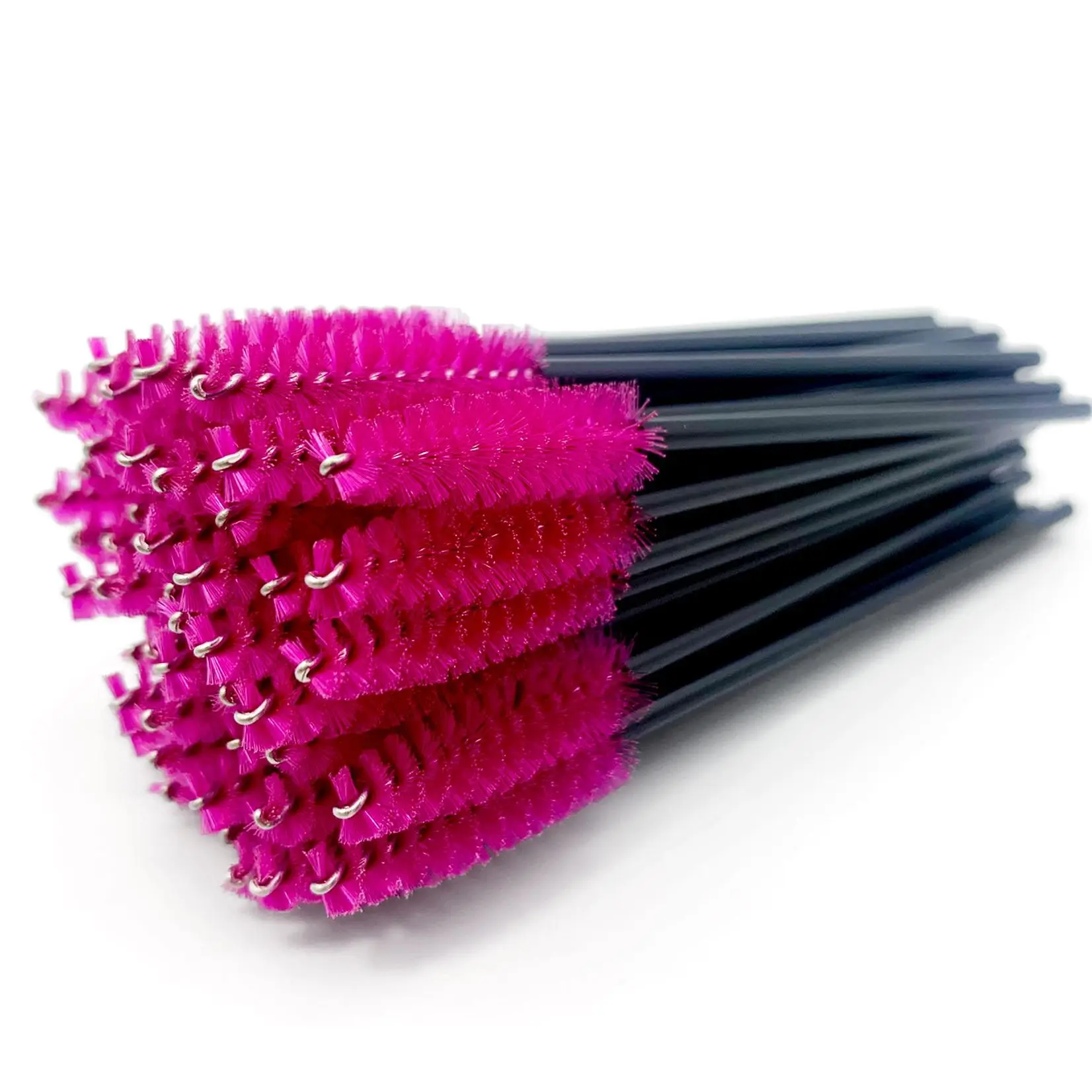 Disposable Eyelash Brushes Eyebrow Brush Mascara Wands Applicator Cosmetic Eyelash Spoolies Lash Extension Supplies