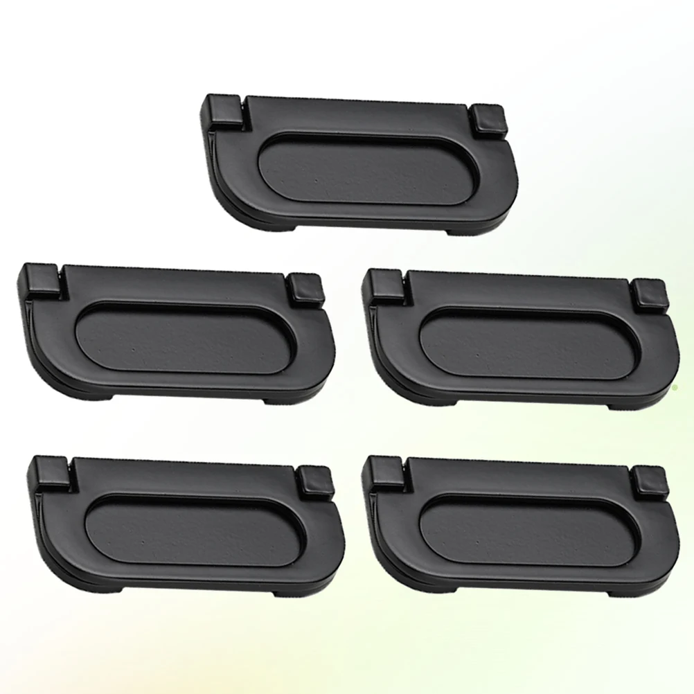 

5Pcs Aluminum Alloy Wardrobe Drawer Cabinet Handles Durable Metal Pull Handle Furniture Metal Drawer Handle