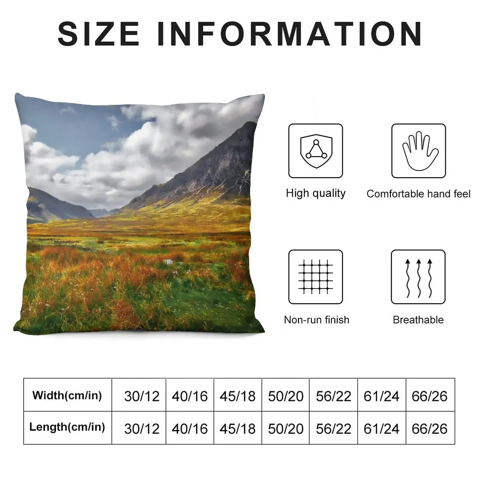 Glencoe, Scotland Throw Pillow New year Decorative Cushion Cushions For Decorative Sofa pillow