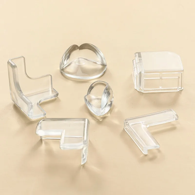 20/1PC Corner Protectors Baby Safety Anti Collision Furniture Edge Protection Guards Transparent PVC Soft Table Cover Edge Guard