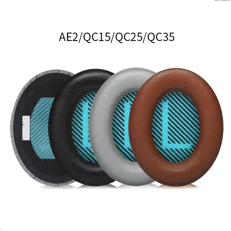 ل BOSE QC35 QC25 غطاء سماعة الأذن QC15 جلد الخراف غطاء للأذنين AE2 سماعة الإسفنج ، غطاء للأذنين