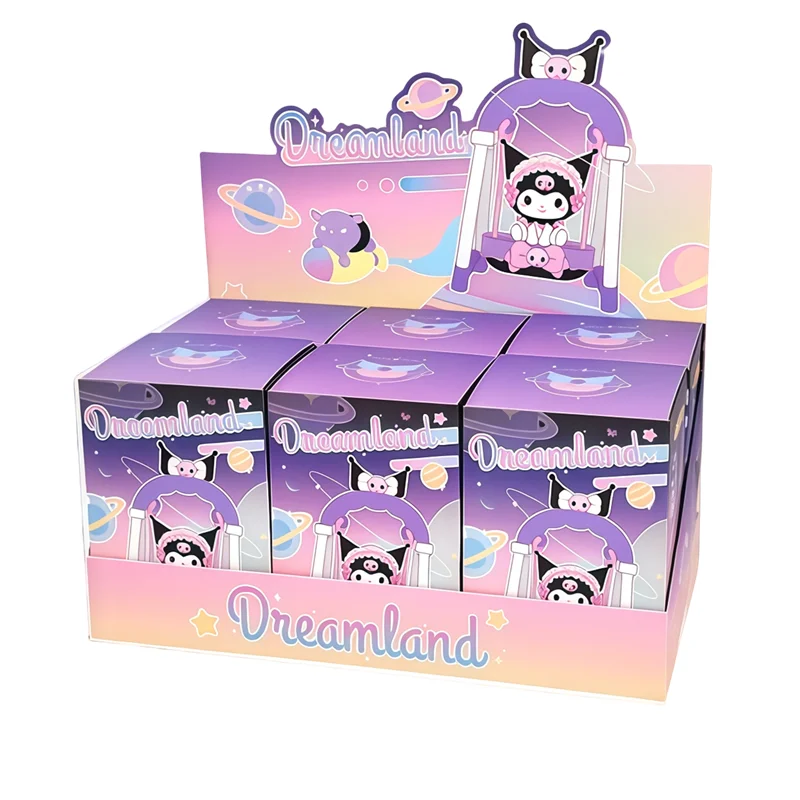 سانريو كورومي بلدي ميلودي مرحبا كيتي Pochacco سينامورول سوينغ سلسلة عمل نموذج لجسم صندوق أعمى لعبة الديكور هدية الهالوين #6