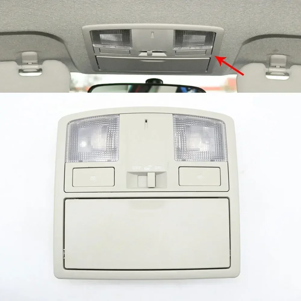 Car Inner Front Dome Roof Reading Light Switch Storage Box Assembly For Mazda 3 BL 2009 2010 2011 2012 2013