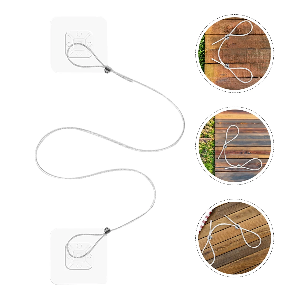 

1 Set Child Furniture Safety Straps Adhesive Anti Tip Anchors Wall Secure Baby Proofing Bookshelf Cabinet Dresser Anchors Kids