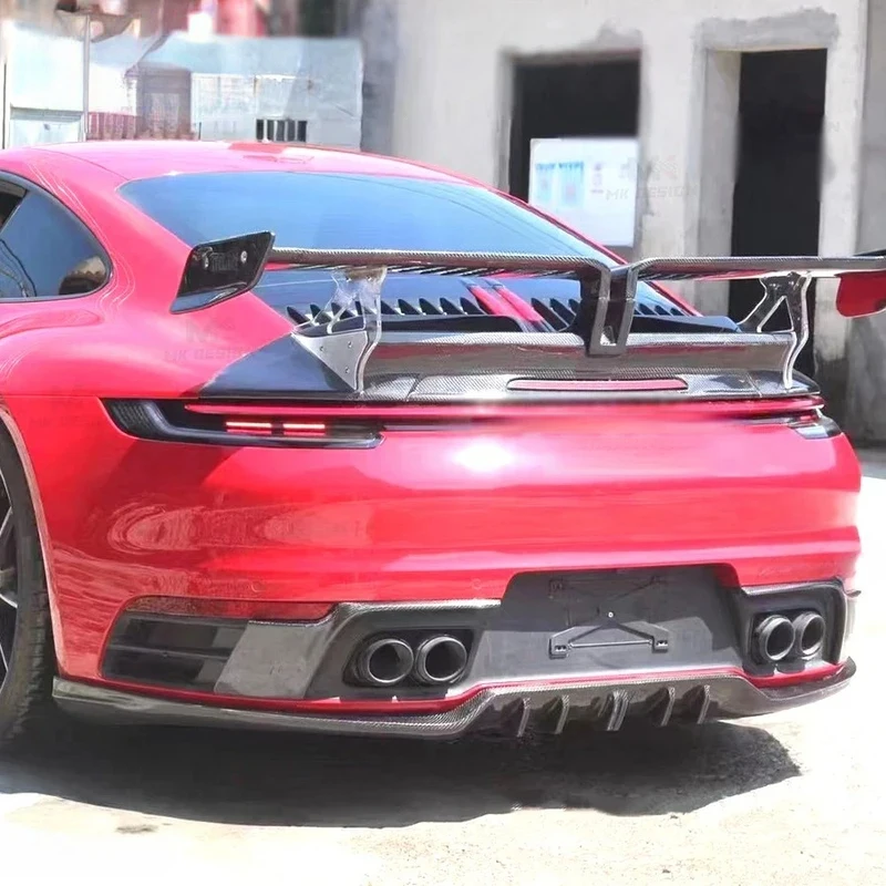 

Carbon Fiber TKT Style Rear Diffuser Bumper Lip 992 2020-2023