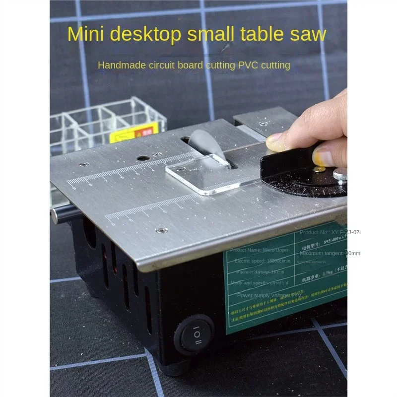 Mini Small Table Saw, Desktop Table Saw, Chainsaw, Small Cutter