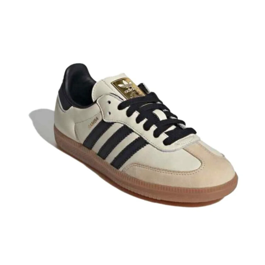 Adidas Original Samba OG Neutral Low Top Casual Schoenen Comfortabele Honderd Board Schoenen Bruin Zwart