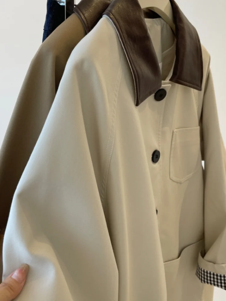 معطف ort Jaet للسيدات كاجوال كوري Sle شتوي وصل حديثًا قميص فريد من نوعه عالي الجودة للتنقل فضفاض مناسب