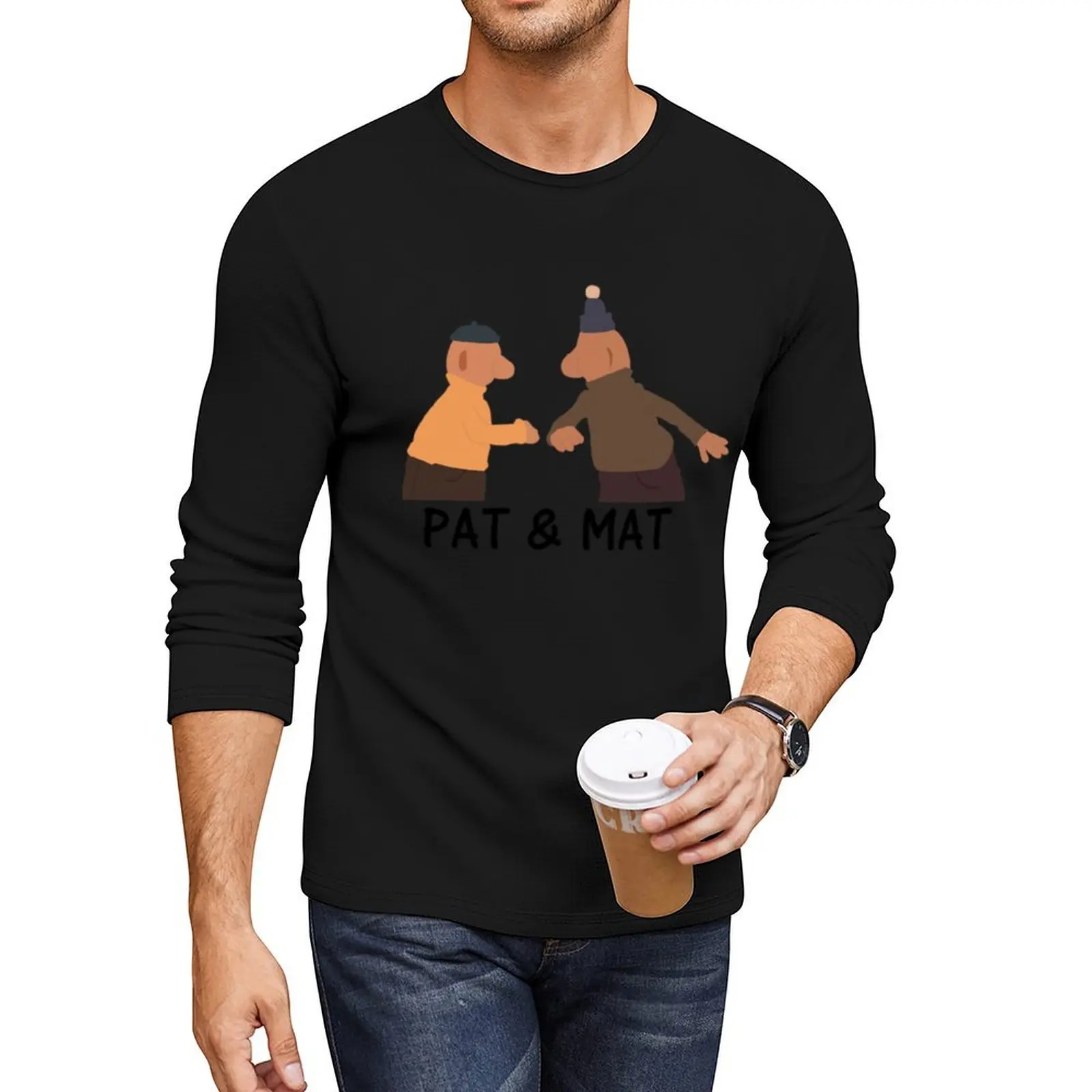 

Pat a Mat Long T-Shirt graphics t shirt mens vintage t shirts