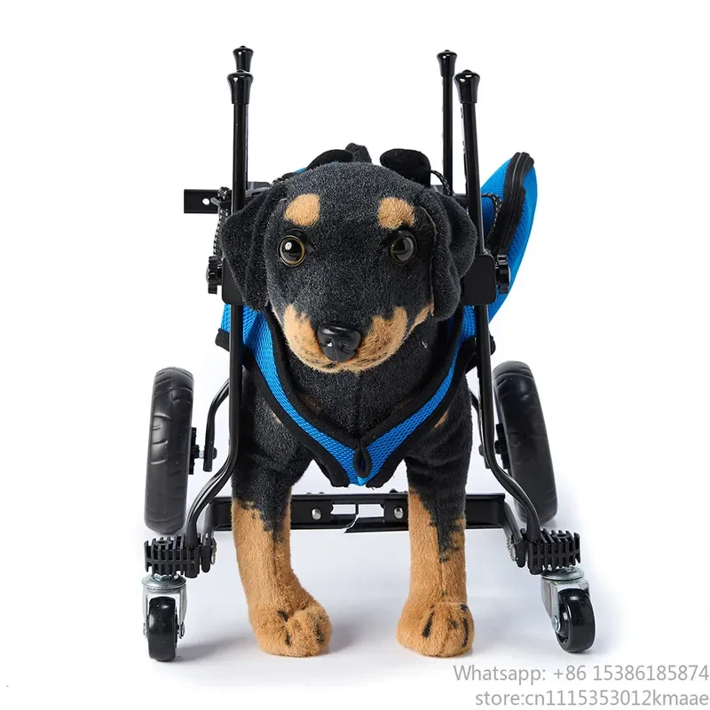 wheelchair Maggie Pet Full-Support Aluminum Dog for Hind & Forelimb Rehabilitation – Adjustable Pet Mobility Aid