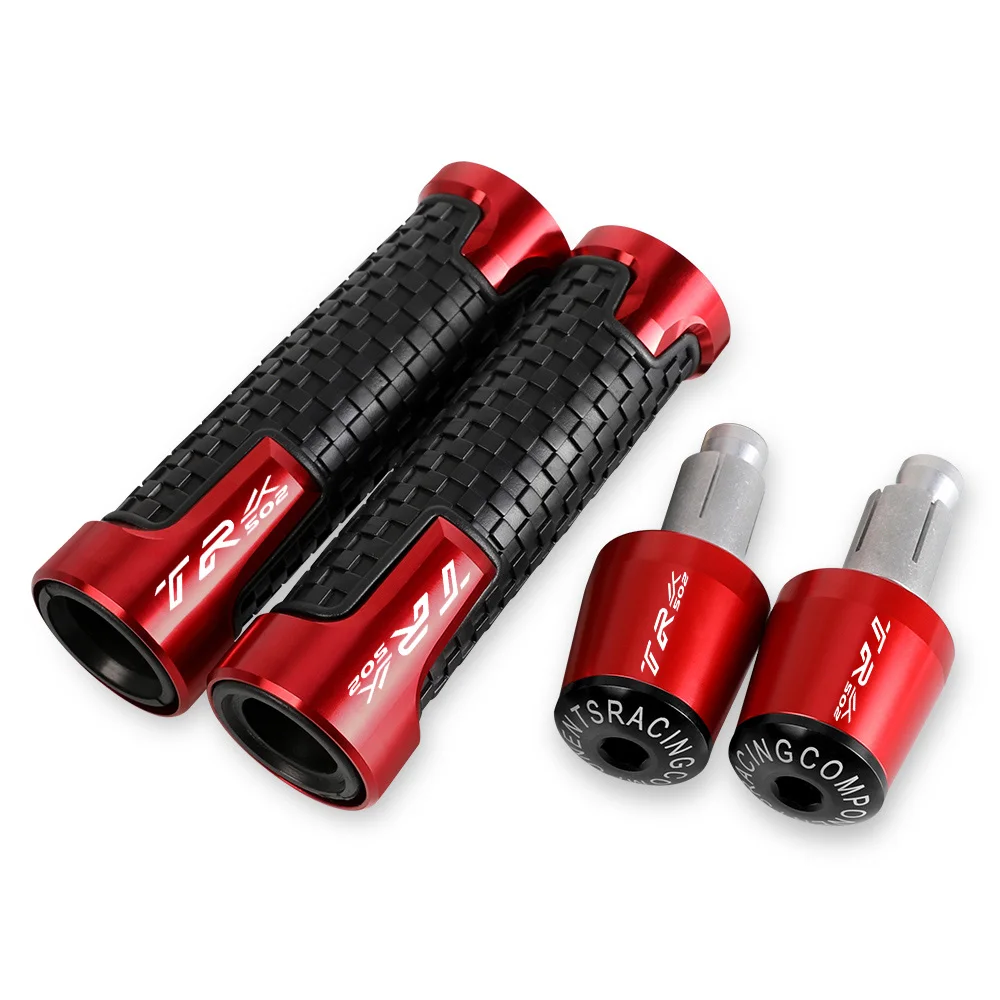 

7/8'' Anti-Slip Grip Hand Motorcycle Handlebar Handle Bar Grips End Plugs FOR Benelli TRK502 2018 2019 2020 2021 2022 TRK50X