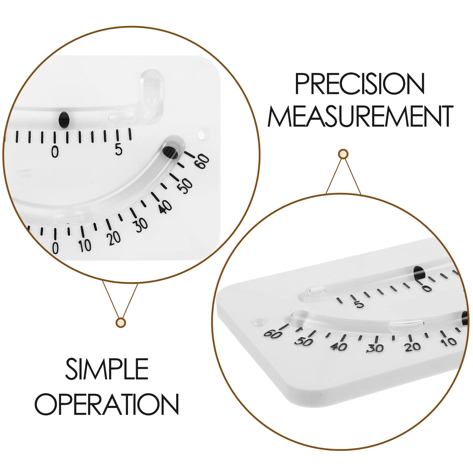 مقياس الميل البحري مقياس الميل الدقيق لقياس زاوية الميل لقارب يخت أدوات الإبحار مقياس الميل البحري #6