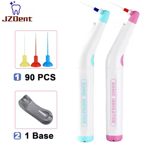 Endo Cleaning Odontologia LED Sonic Irrigator Dentistry Sonic Activator With 90 pcs Tips For Endo Root Canal