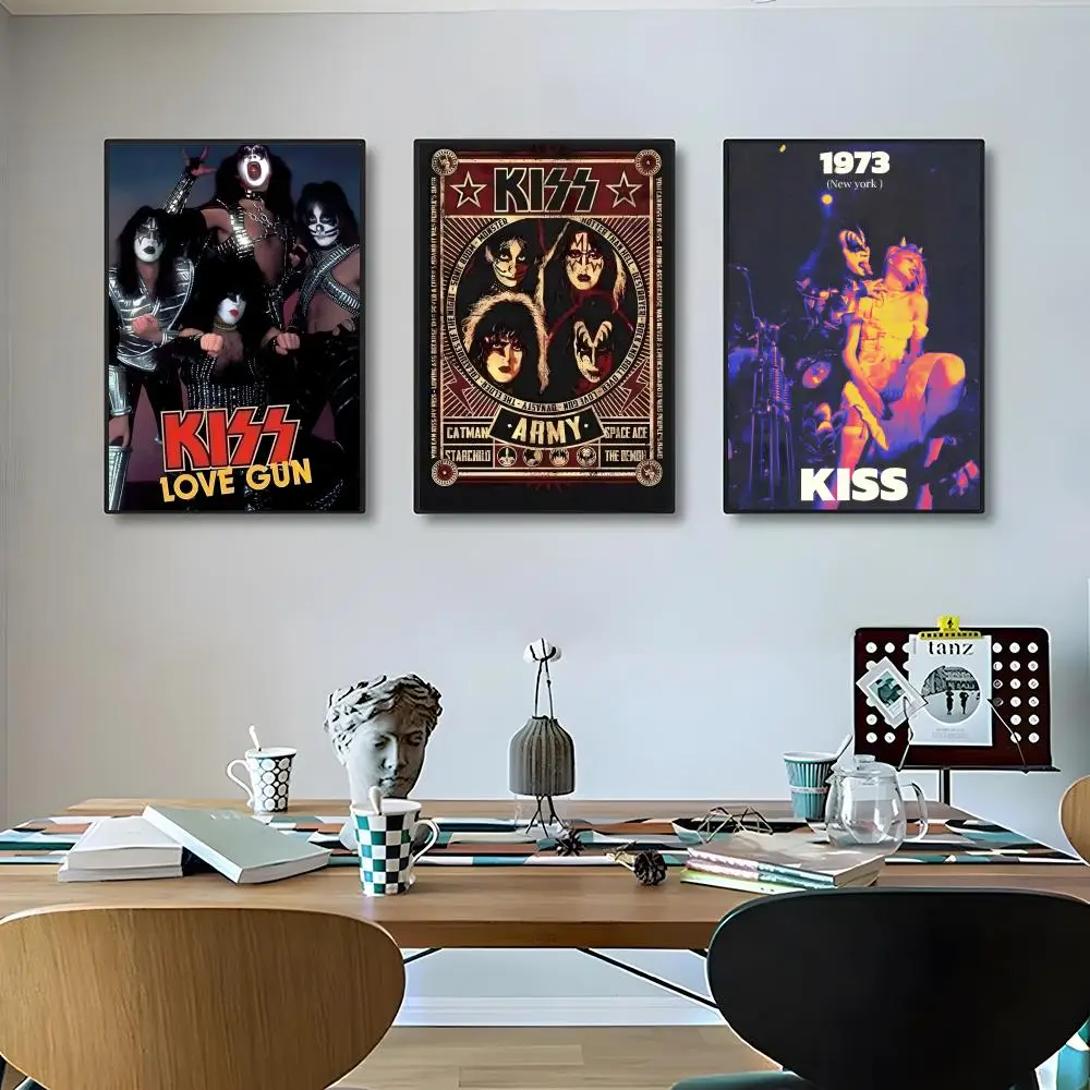 K-Kiss Kraft Rock Band-S Poster High-definition posters, wall art for living room and home decor. view 3