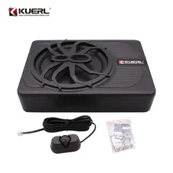 12V Car audio modification 10 inch active high-power pure bass car ultra-thin subwoofer under the seat 800W