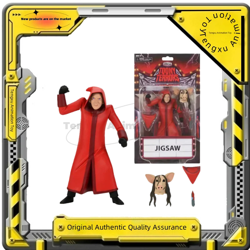 

【Поточные товары】NECA Toony Terrors Puzzle Killer Billy Red Robe Edition, масштаб 6 дюймов, фигурка NECA, 100% оригинал