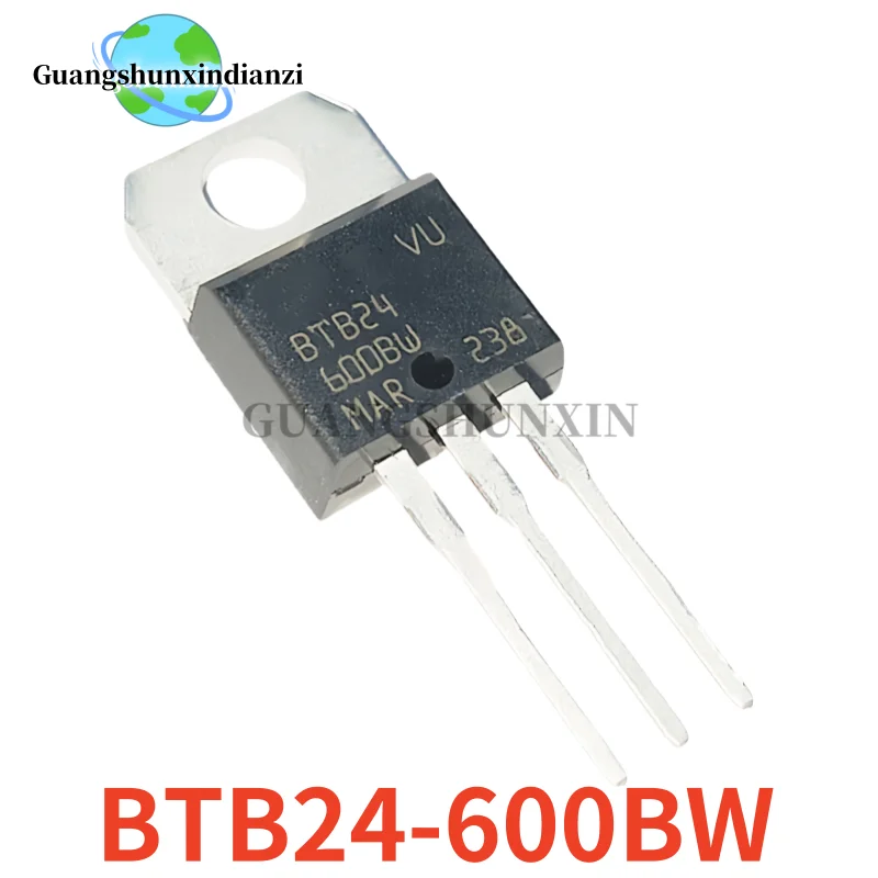 5-10-20PCS Brand New BTB24-600BW BTB24600BW BTB24 600BW TO-220 25A 600V Best Quality transistor In stock