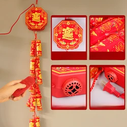 Spring Festival simulation electronic with sound remote control New Year festive decorations