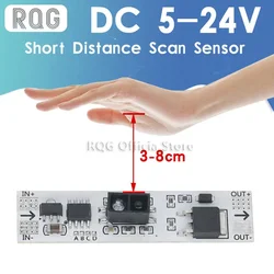 Short Distance Scan Sensor Sweep Hand Sensor Switch Module 36W3A Constant Voltage for Auto Smart Home Compatible multi-function