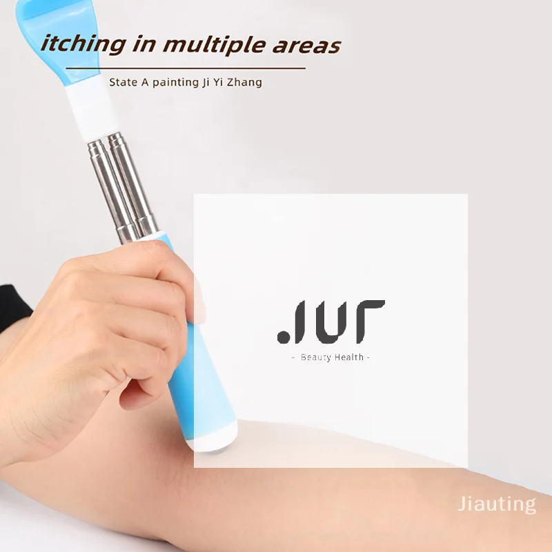 

Stainless Steel Retractable Scratcher Portable Telescopic Back Scratcher Itch Massage Tool Adjustable Double Pole Scratcher Gift