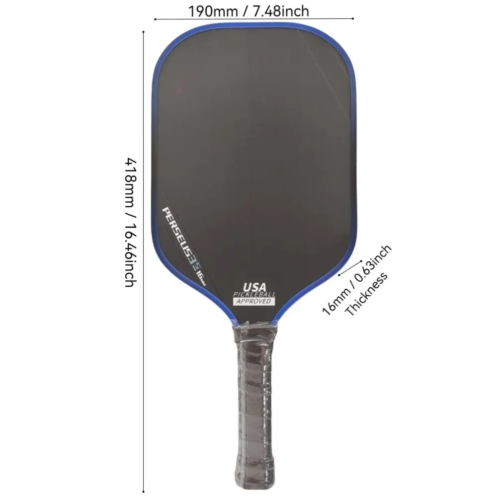 T700 Pickleball المجاذيف ألياف الكربون USAPA المعتمدة مخلل الكرة مجداف التدرج اللون متجمد سطح لوازم الألعاب المهنية #6
