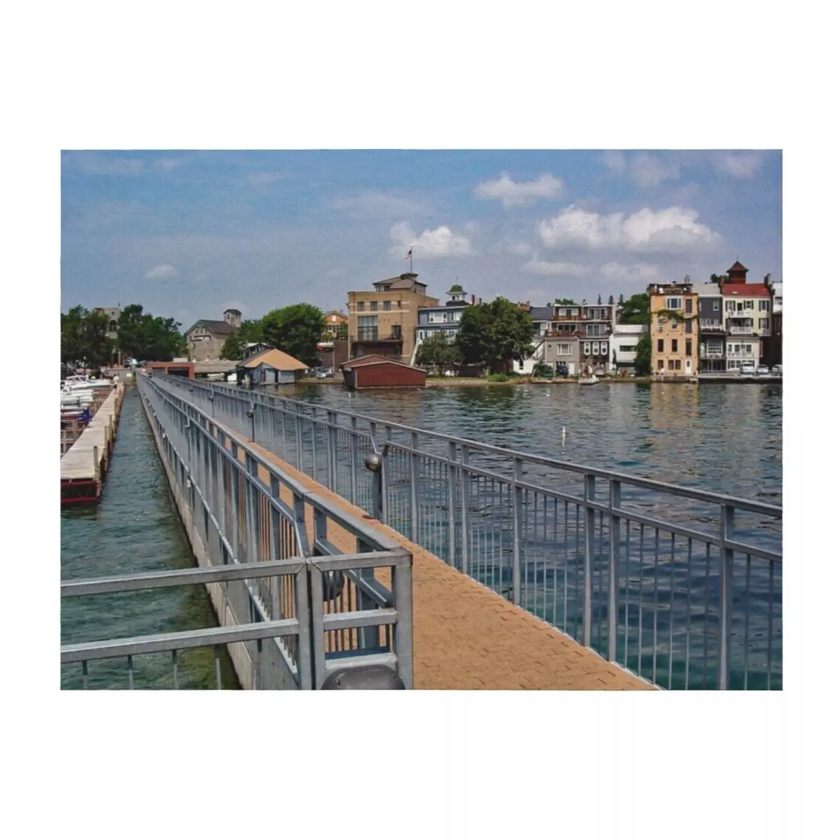 

Skaneateles Throw Blanket wednesday Plush Soft Blankets