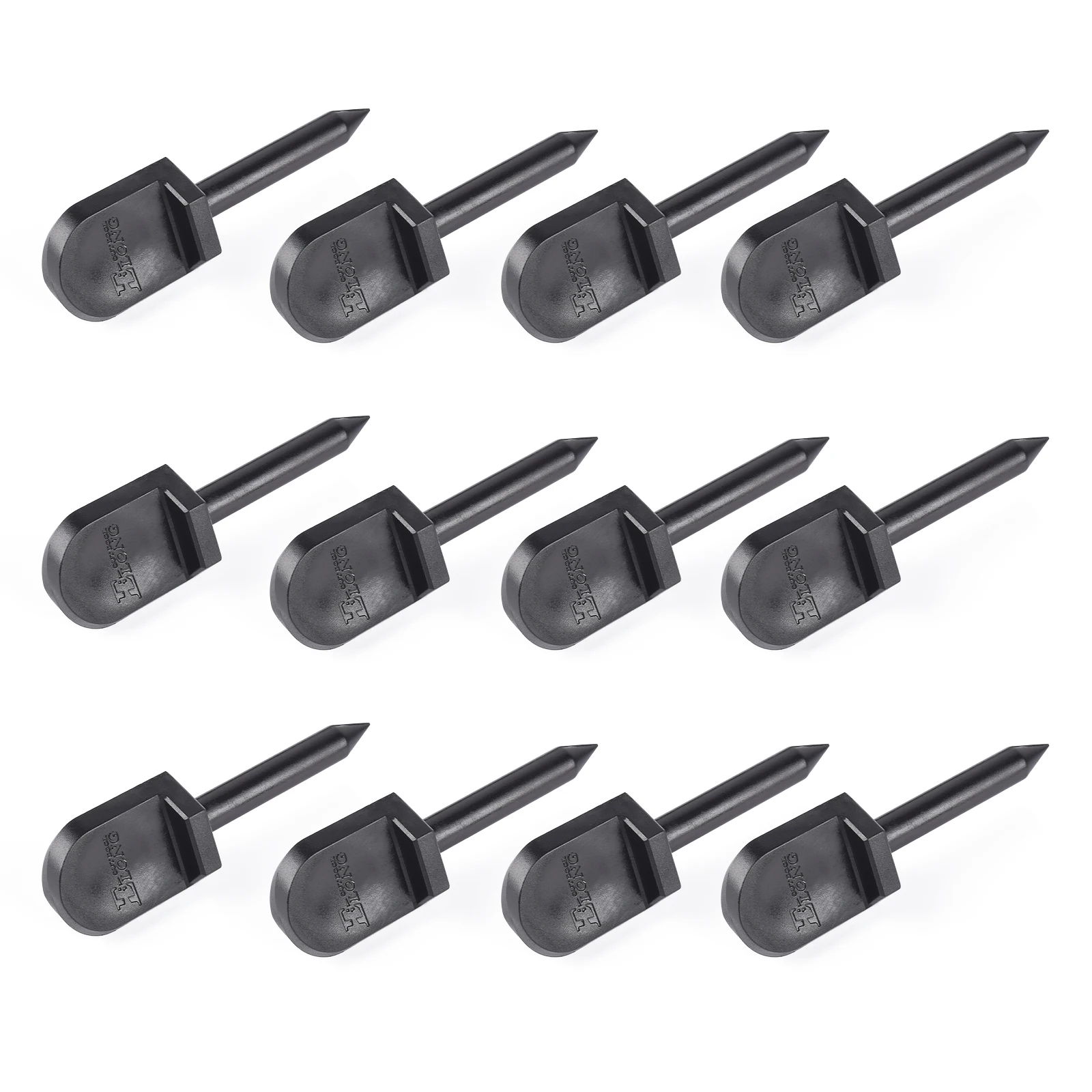 25 pcs/lot Targets Face Pin Securing Target Paper Accessories for Archery Shooting Practice Black