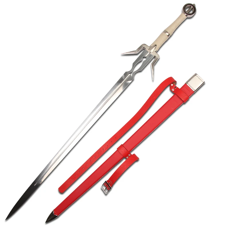 Home Decoration,Cosplay Props, Home Ornament Sword, Replica Game Sword Witcher Ciri's Sword. Real Steel Blade Sword,2 Options