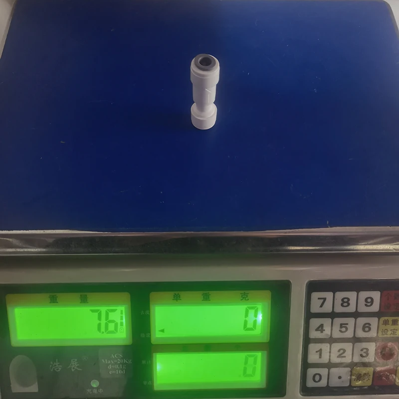 Check Valve Water Purifier Accessories 1/4" 3/8" OD Quick Push In To Connect Water Tube Fitting For RO Reverse Osmosis Filter