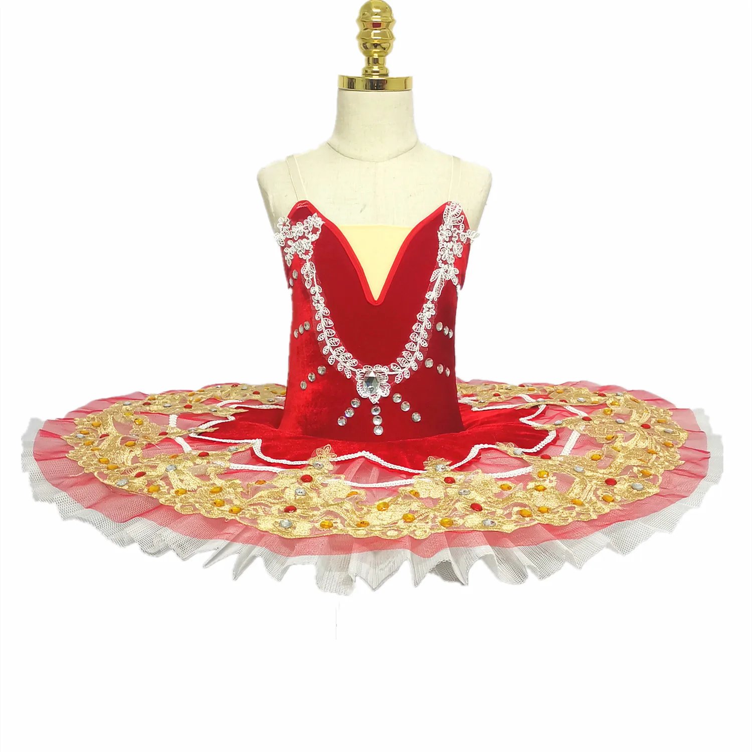

Professional Ballet Tutu Dress for Women Performance Dancing Clothes Ballerina Skirt