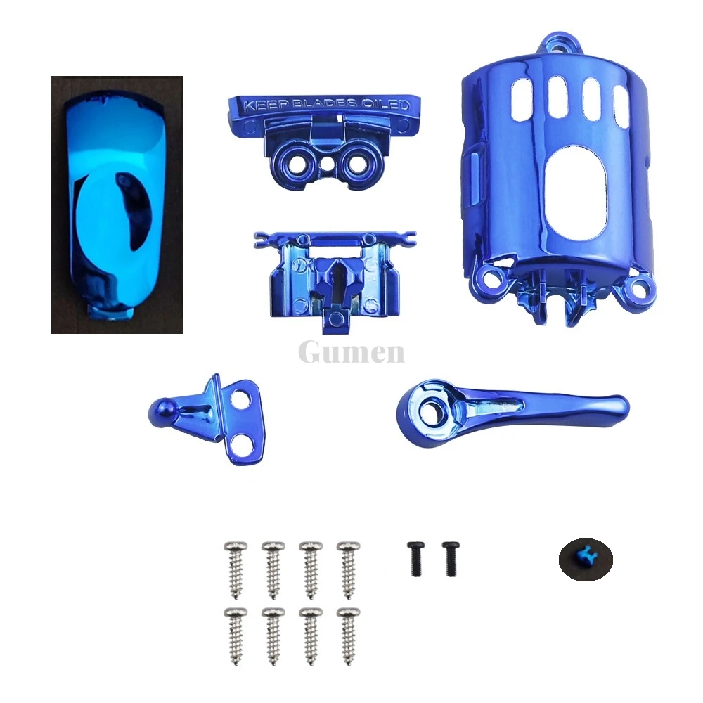 17pcs/set Hair Cutting Electric Clipper Motor Cover Set With Screws For Wahl 8148/8591 Hairdressing Modification Accessories